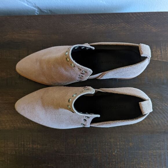 Rebecca Minkoff Pink Suede Annette Ankle Booties - Picture 3 of 11